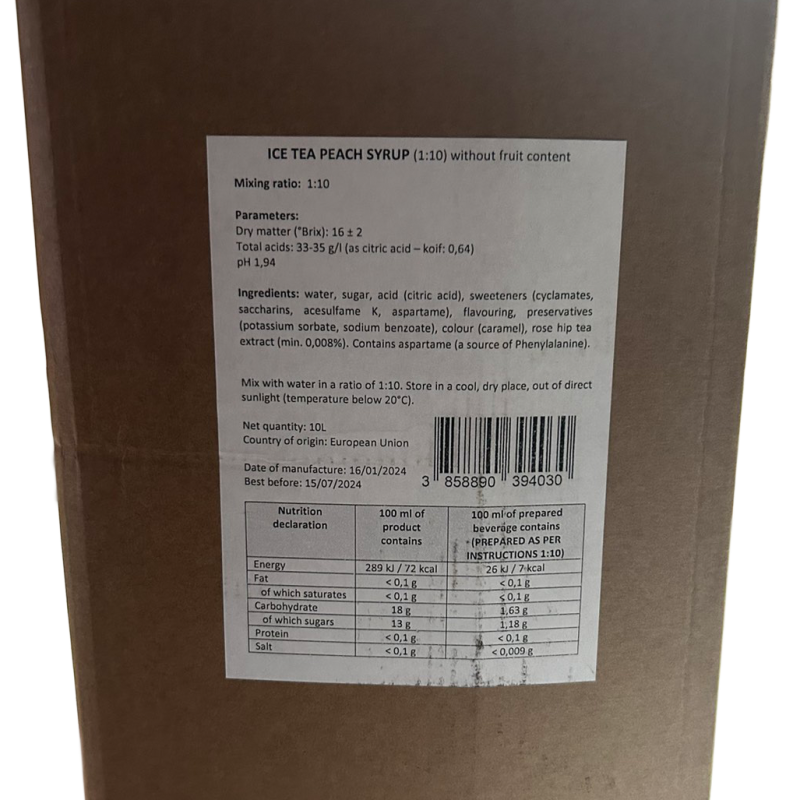 Ledeni čaj od breskve